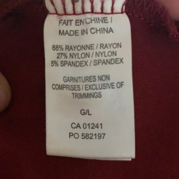 Twik for Simons Ponte Knit Zipper Skirt in Red - Picture 4 of 4